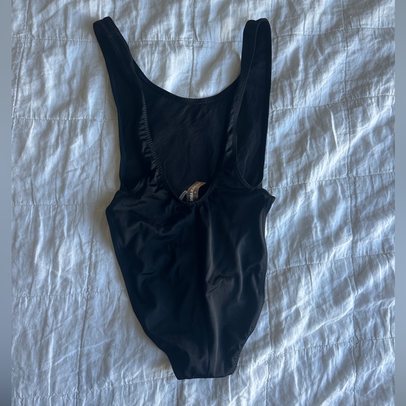 Norma Kamali Marissa One Piece - Black - Picture 2 of 5